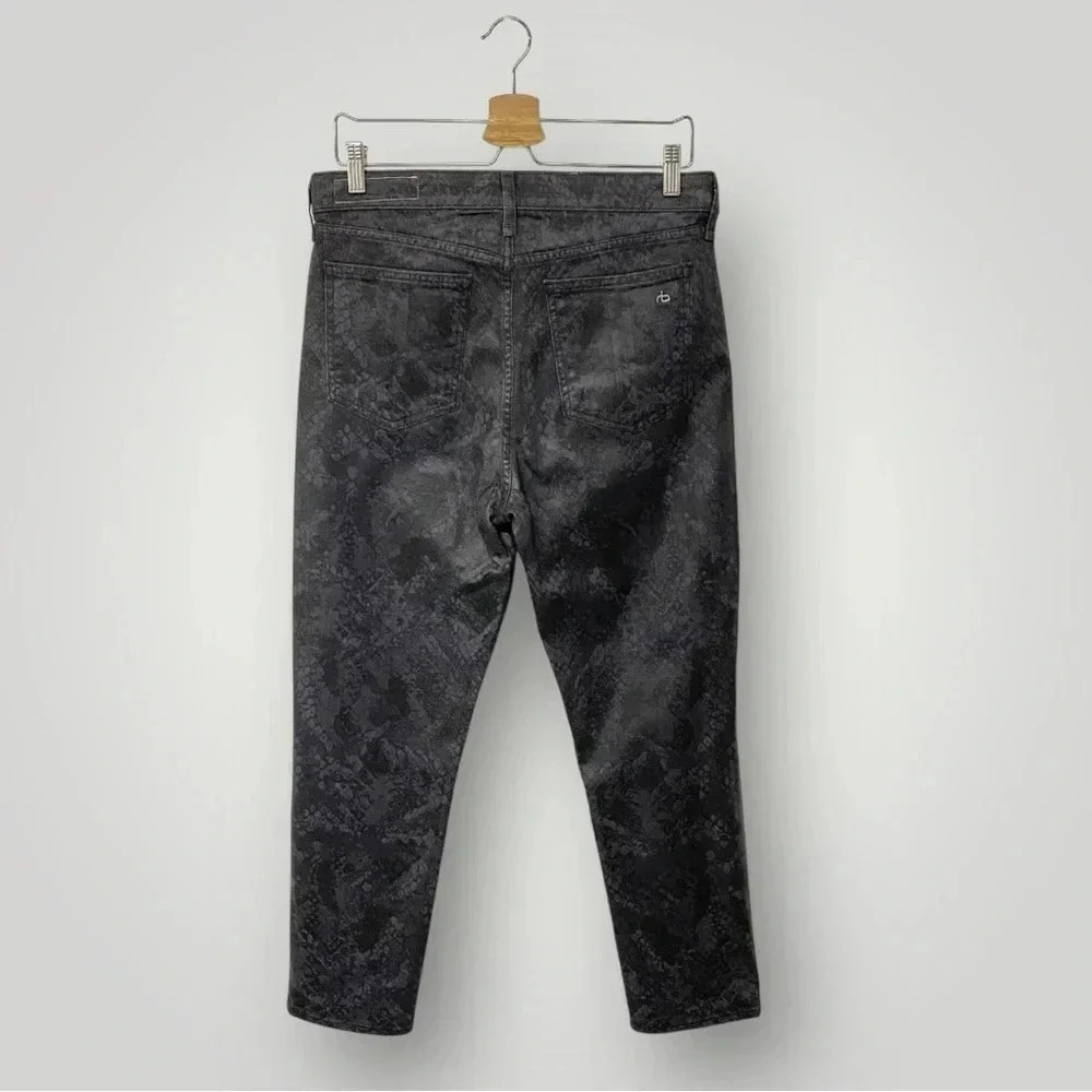 RAG & BONE Nina cropped high-rise straight-leg jeans - Picture 11 of 15